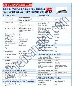 Đèn đường Led philips BRP392