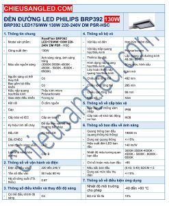đèn đường 130w