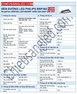 đèn đường led philips 140w