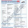 đèn đường led philips 120w