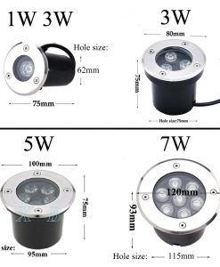 ĐÈN LED ÂM ĐẤT