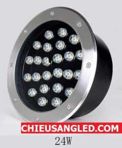 đèn led âm đất âm sàn 24w