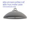 đèn led nhà xưởng nhà máy chế biến thực phẩm 150w