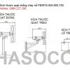 QUẠT TREO CÔNG NGHIỆP CHỐNG CHÁY NỔ HIROKO BF-750 BTS-750
