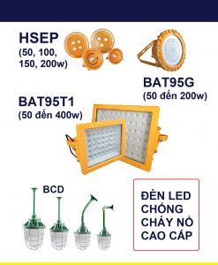Đèn LED chống cháy nổ philips 100w 200w 300w, đèn phòng nổ, đèn led phòng nổ, đèn chống nổ
