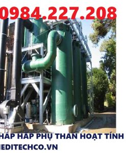 hệ thống Tháp khử mùi sử dụng phương pháp hấp thụ than hoạt tính