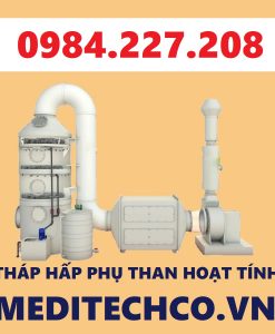 hệ thống Tháp khử mùi sử dụng phương pháp hấp thụ than hoạt tính