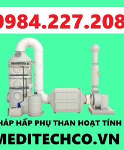 hệ thống Tháp khử mùi sử dụng phương pháp hấp thụ than hoạt tính