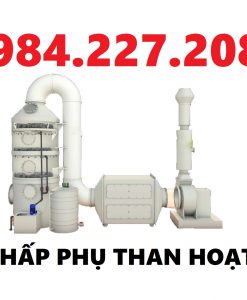 hệ thống Tháp khử mùi sử dụng phương pháp hấp thụ than hoạt tính