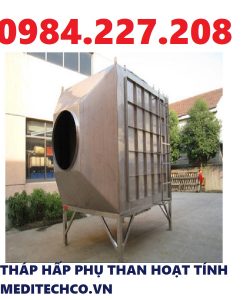 hệ thống Tháp khử mùi sử dụng phương pháp hấp thụ than hoạt tính