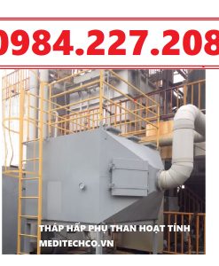 hệ thống Tháp khử mùi sử dụng phương pháp hấp thụ than hoạt tính