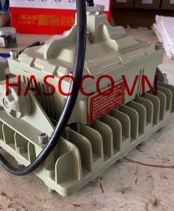 Thông số kỹ thuật: Tên sản phẩm Đèn Led chống cháy nổ 70w Mã sản phẩm (Model) GYD9701 Công suất 70w (ánh sáng 3000K) Dạng bảo vệ ExdeIICT6Gb IP66 WF2 Xuất xứ: Trung Quốc, bảo hành 3 năm, được cung cấp bởi HASOCO